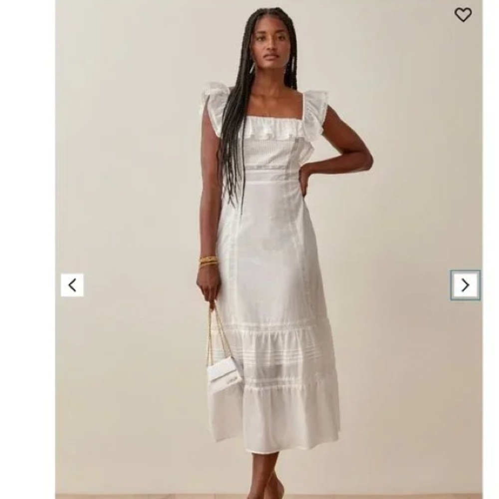 Reformation Tide dress white size 2